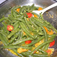 Green Beans with Cherry Tomatoes
