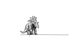 dinosaur without fill tool