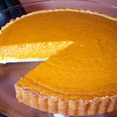 Sour Cream Pumpkin Pie