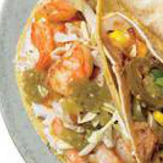 Cheesy Shrimp Tacos