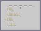 Thumbnail of the map 'The forest And The Fire'