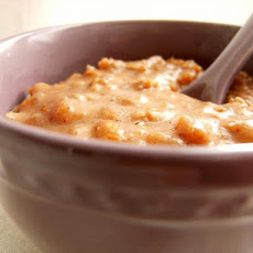 Almond Butter Cinnamon Vanilla Oatmeal