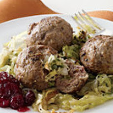 Inside-Out Stuffed Cabbage Meatballs