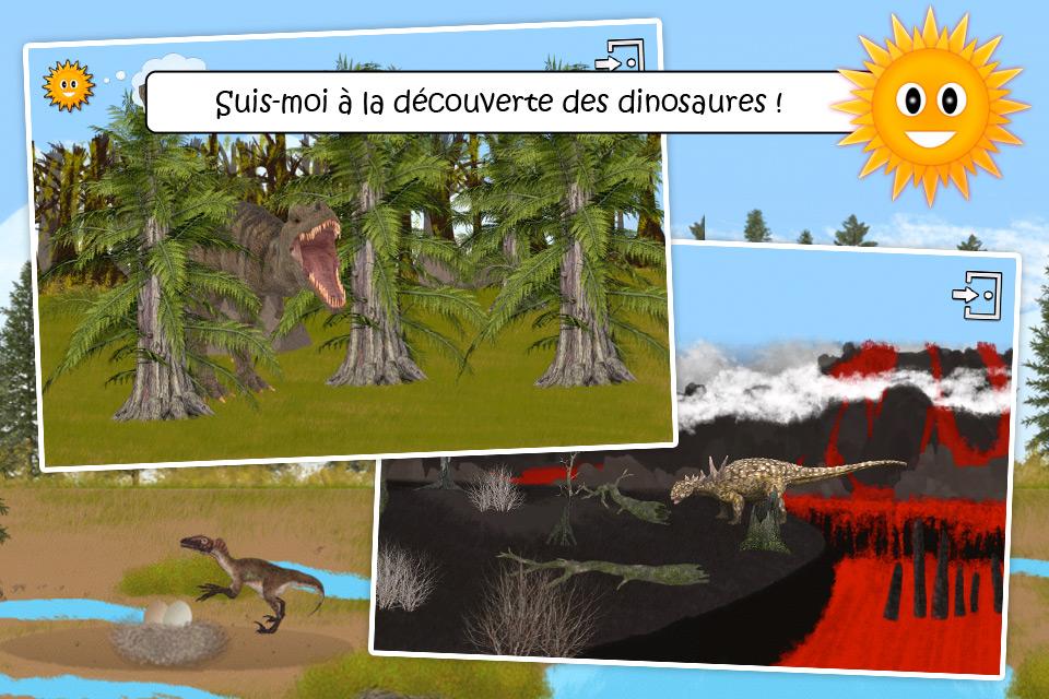 Android application Dinosaurs and Ice Age Animals screenshort