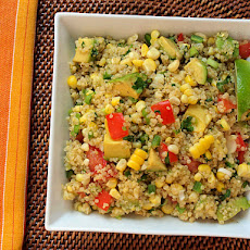 Serious Salads: Quinoa with Corn, Tomatoes, Avocado, and Lime
