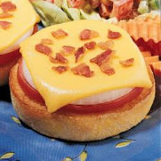 Bacon-Cheese English Muffins