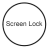 One Click - Screen Lock mobile app icon