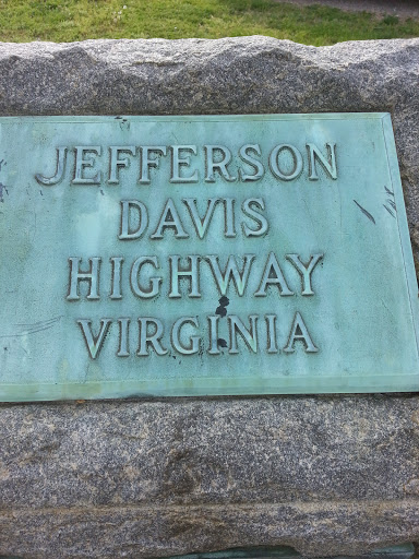Jefferson Davis Honorary Plaque