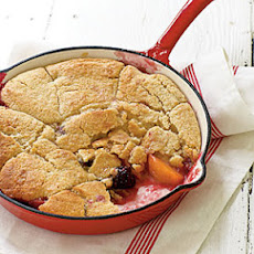 Grilled Summer Fruit Cobbler