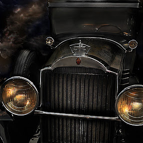 1929 Packard  by Corinne Noon - Transportation Automobiles ( automobiles, car, old, packard, 1929 )