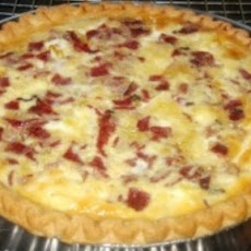 Corned Beef & Sauerkraut Quiche