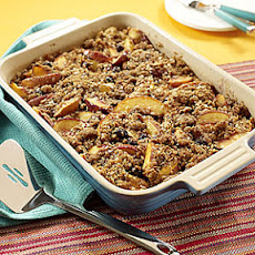 Nectarine-Blueberry Crisp
