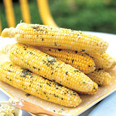 Roasted Corn with Oregano Butter