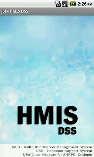 HMIS DSS
