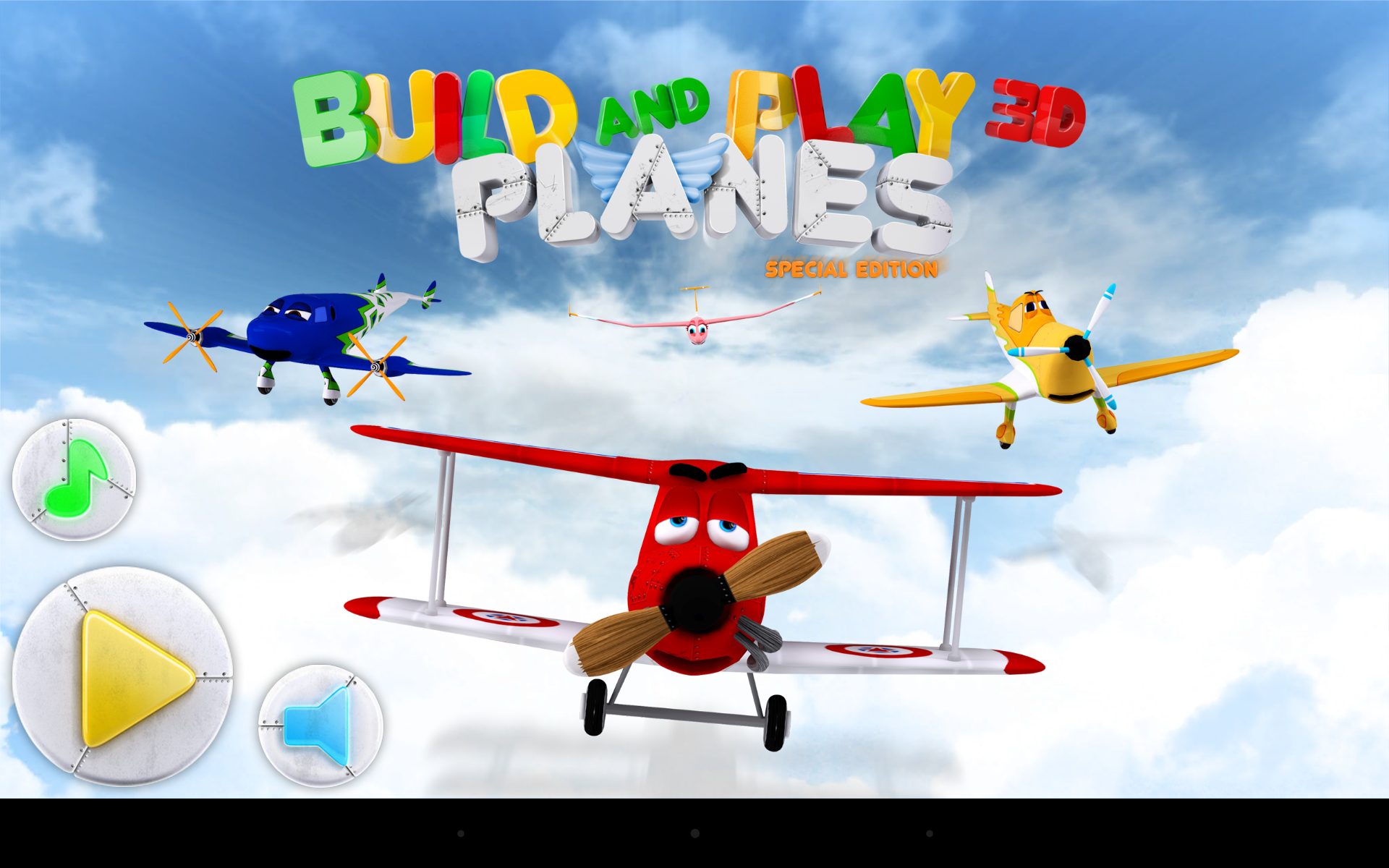 Android application Build &amp; Play 3D Planes Edition screenshort