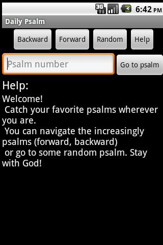 Daily Psalm