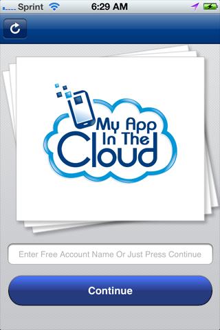 My App In The Cloud