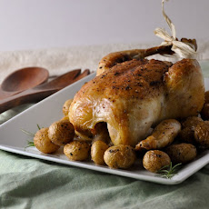 Weeknight Roast Chicken and Potatoes