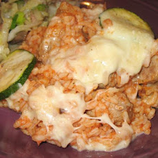 Italian Sausage and Rice Bake