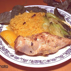 Grilled Basil and Garlic Stuffed Chicken