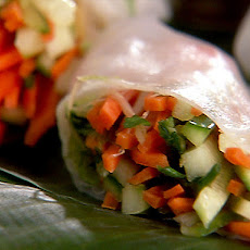 Summer Rolls with Ginger Dipping Sauce