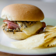 Toasted Ham and Jarlsberg Sandwich