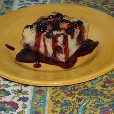 Lemon Blueberry Bread Pudding