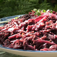 German Rotkohl - Spiced Red Cabbage With Apples and Wine