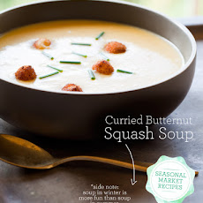 Curried Butternut Squash Soup