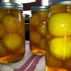 Pickled Peaches