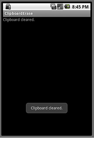 Clipboard Erase Lite