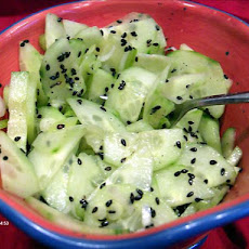 Wasabi Cucumber Salad