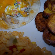 Roasted Poblano & Bell Pepper Chicken Taco