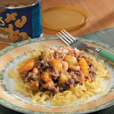 Tropical Beef and Noodles