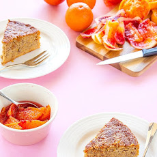 Gluten Free & Sugar Free Blood Orange Cake