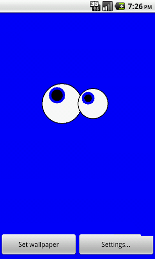 Googly Eyes Live Wallpaper