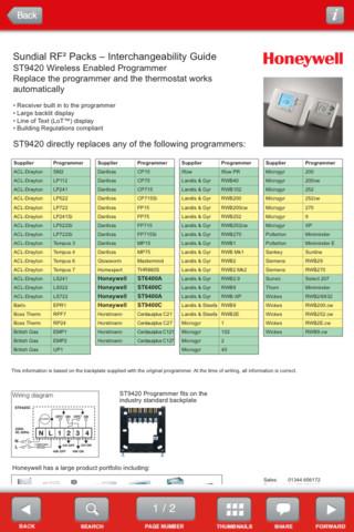 Wiring Guide by Honeywell Tab