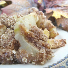 Reduced-Carb Apple Crisp