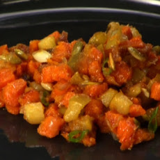 Sweet Potato, Bacon and Apple Hash
