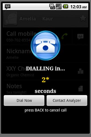 Advanced Call Confirm