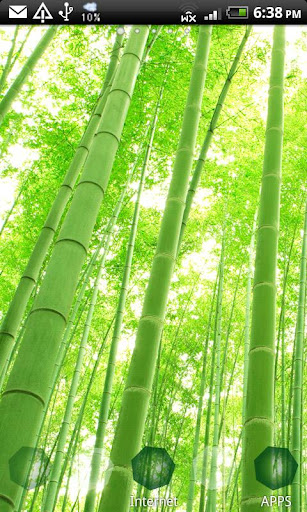 ArteLauncherTheme Green bamboo