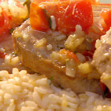 Tuna in Tomato-Tarragon Broth