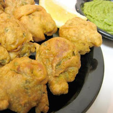 Spinach Pakora (fritters)
