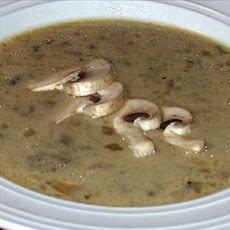 Coconut Cream Mushroom Soup in Da' Crock Pot