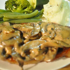 Steaks in Mushroom Cream Sauce