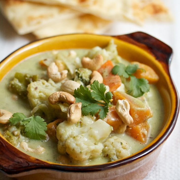 Naan  Warm paste Paste Homemade & Recipe Yummly Curry recipe Korma curry   Vegetable with korma