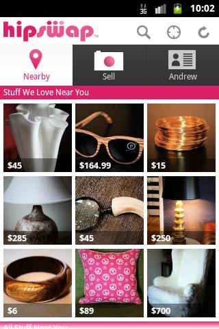 hipswap for android screenshot