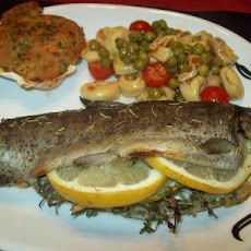Herb Stuffed Rainbow Trout