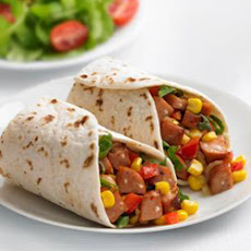 Johnsonville® Chipotle and Monterey Jack Cheese Chicken Sausage Wraps