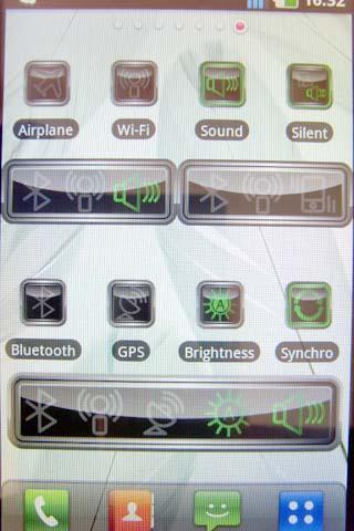 Airplane Toggle Widget